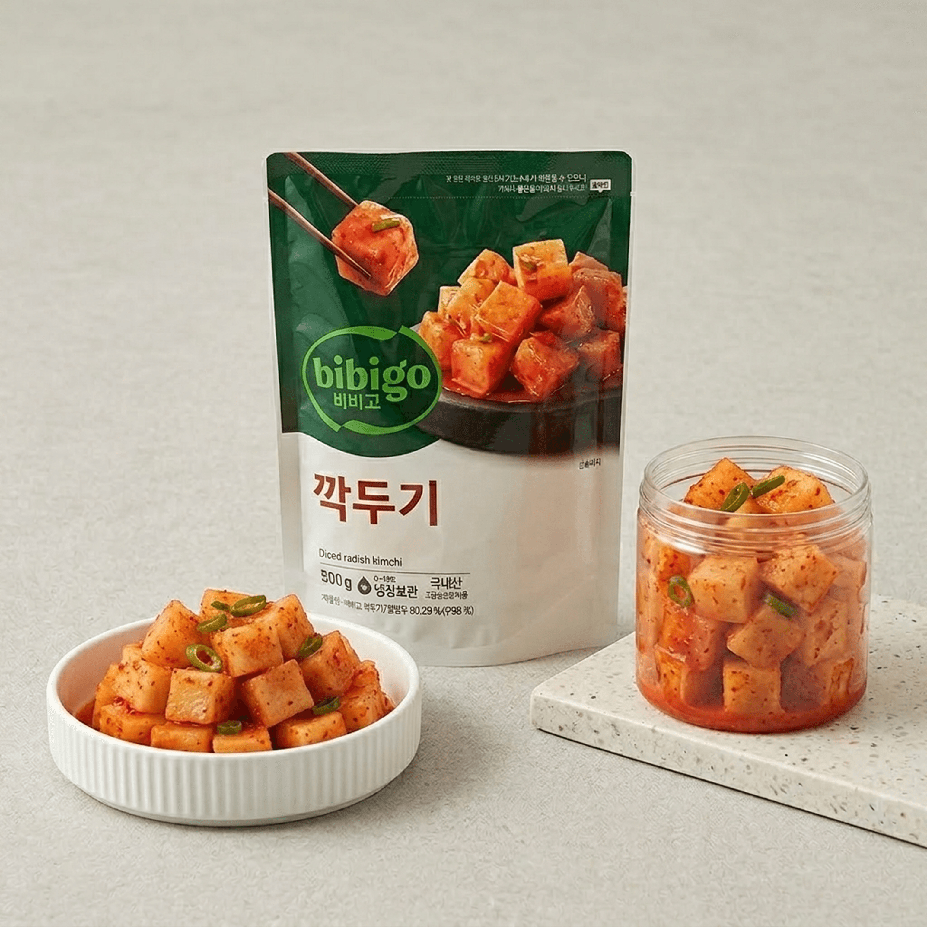 비비고 깍두기