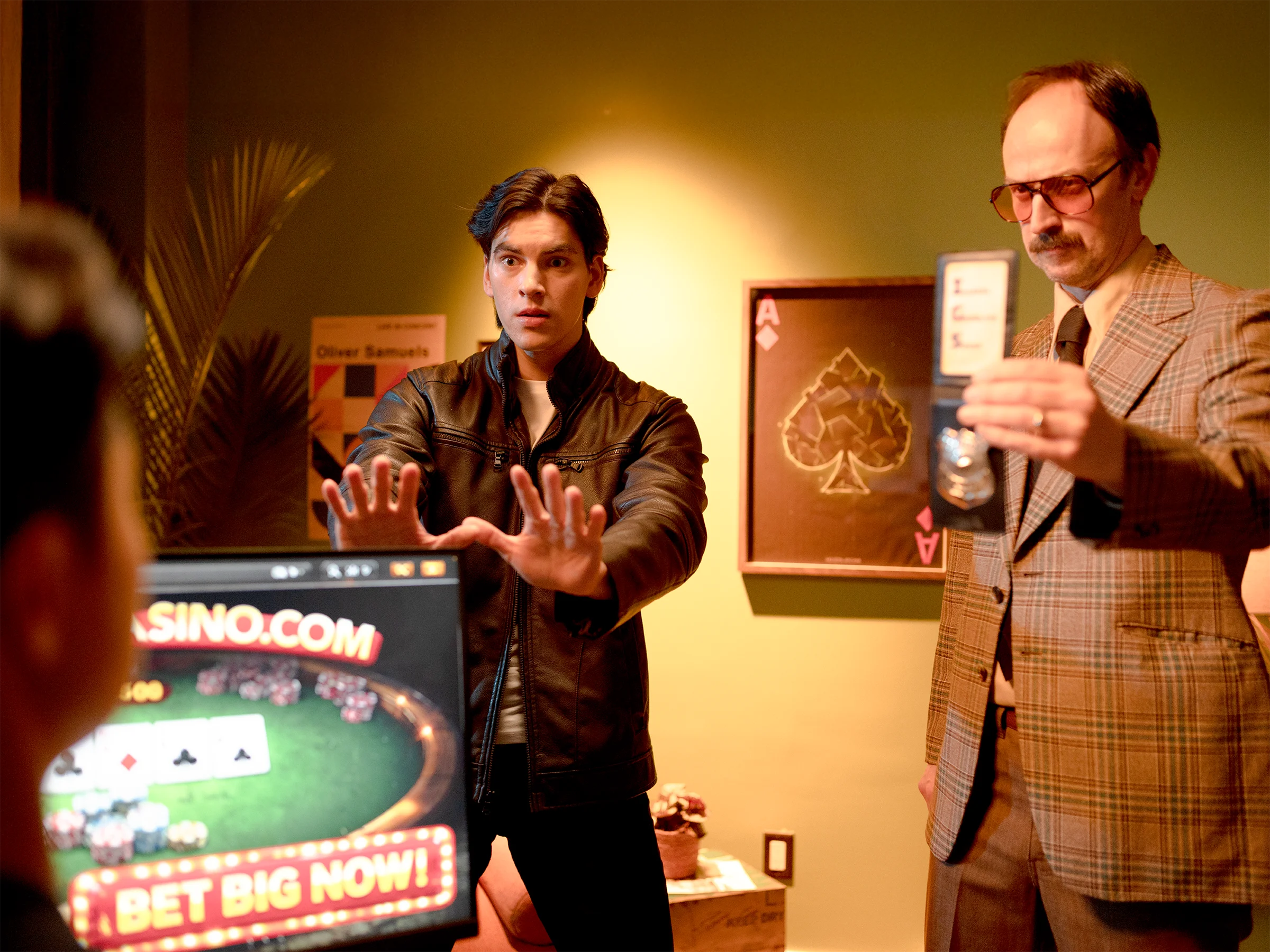 two detectives saving a risky gambler
