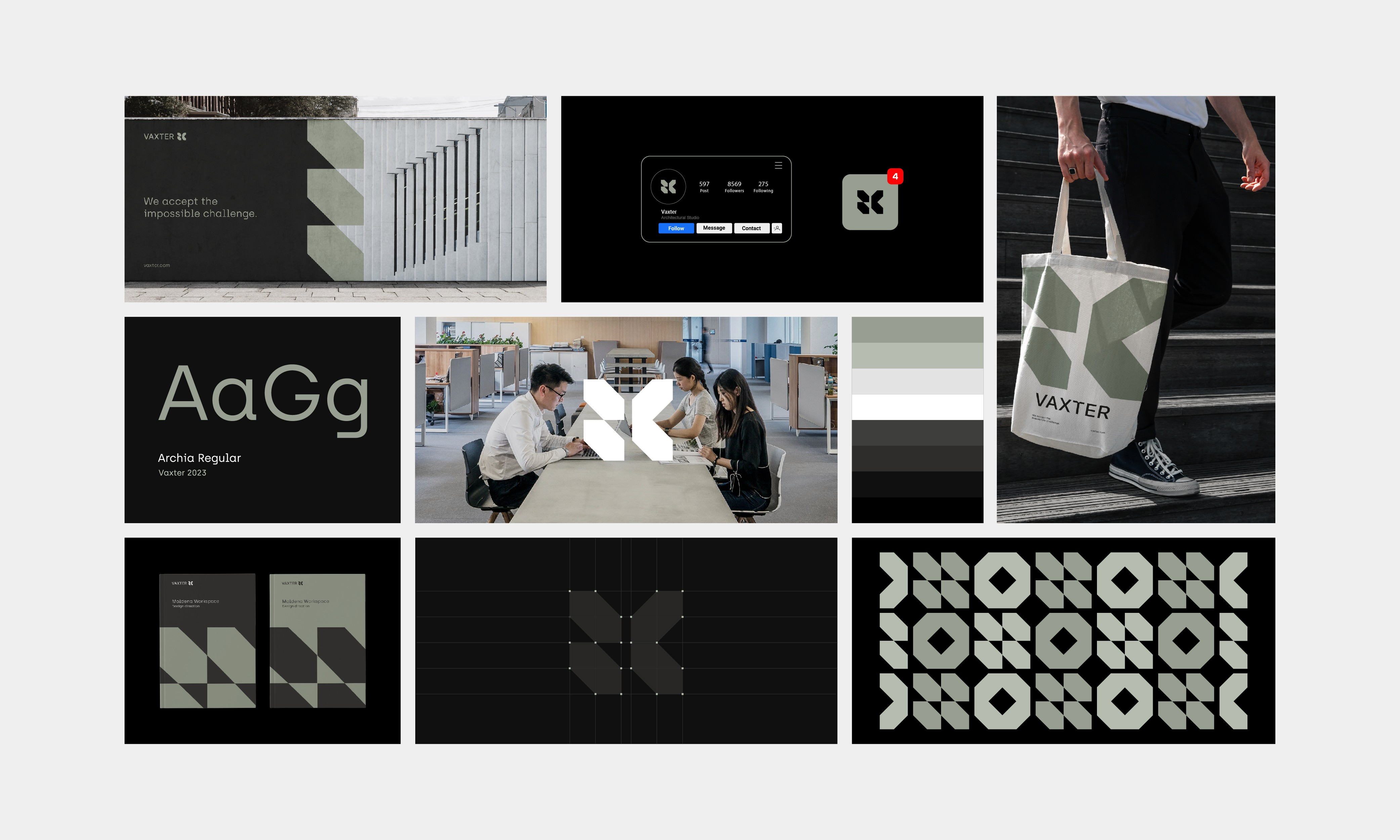 Vaxter Brand identity