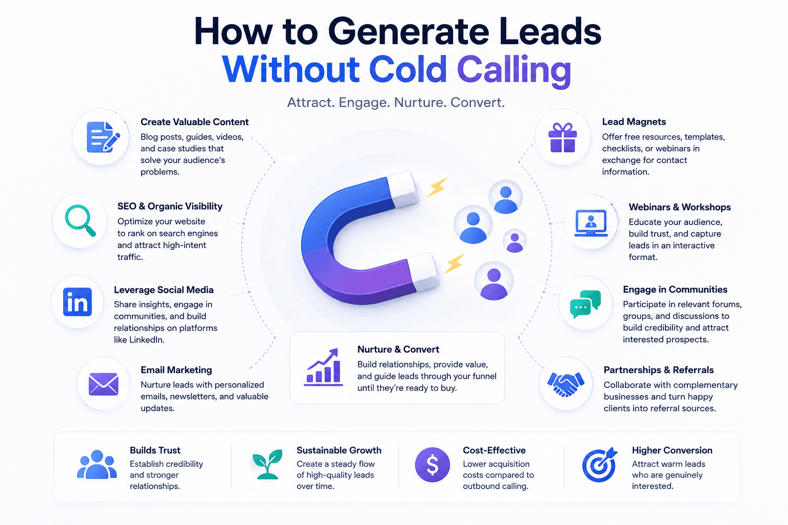 How to Generate Leads Without Cold Calling
