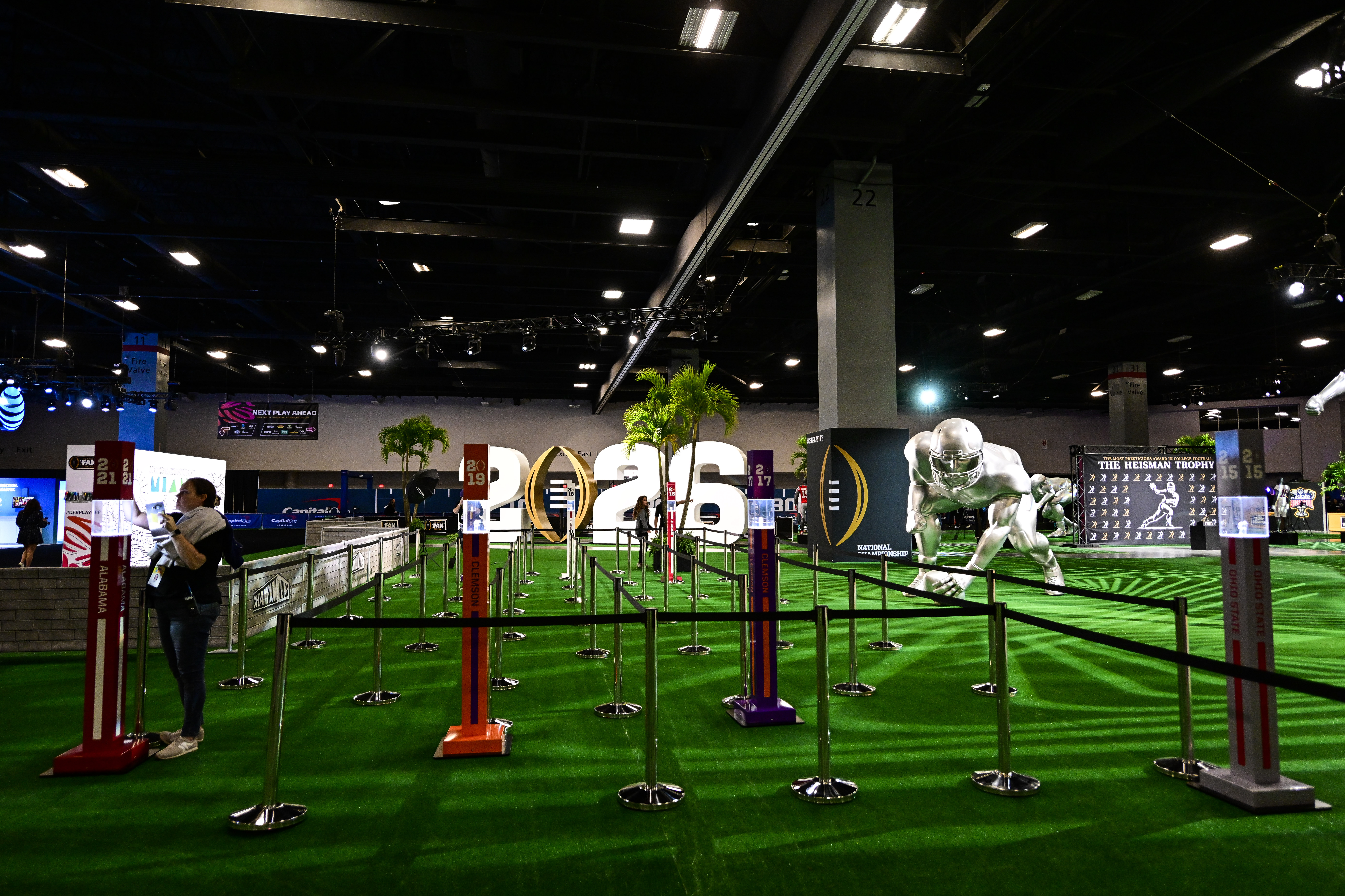 CFP Playoff Fan Central Miami 1