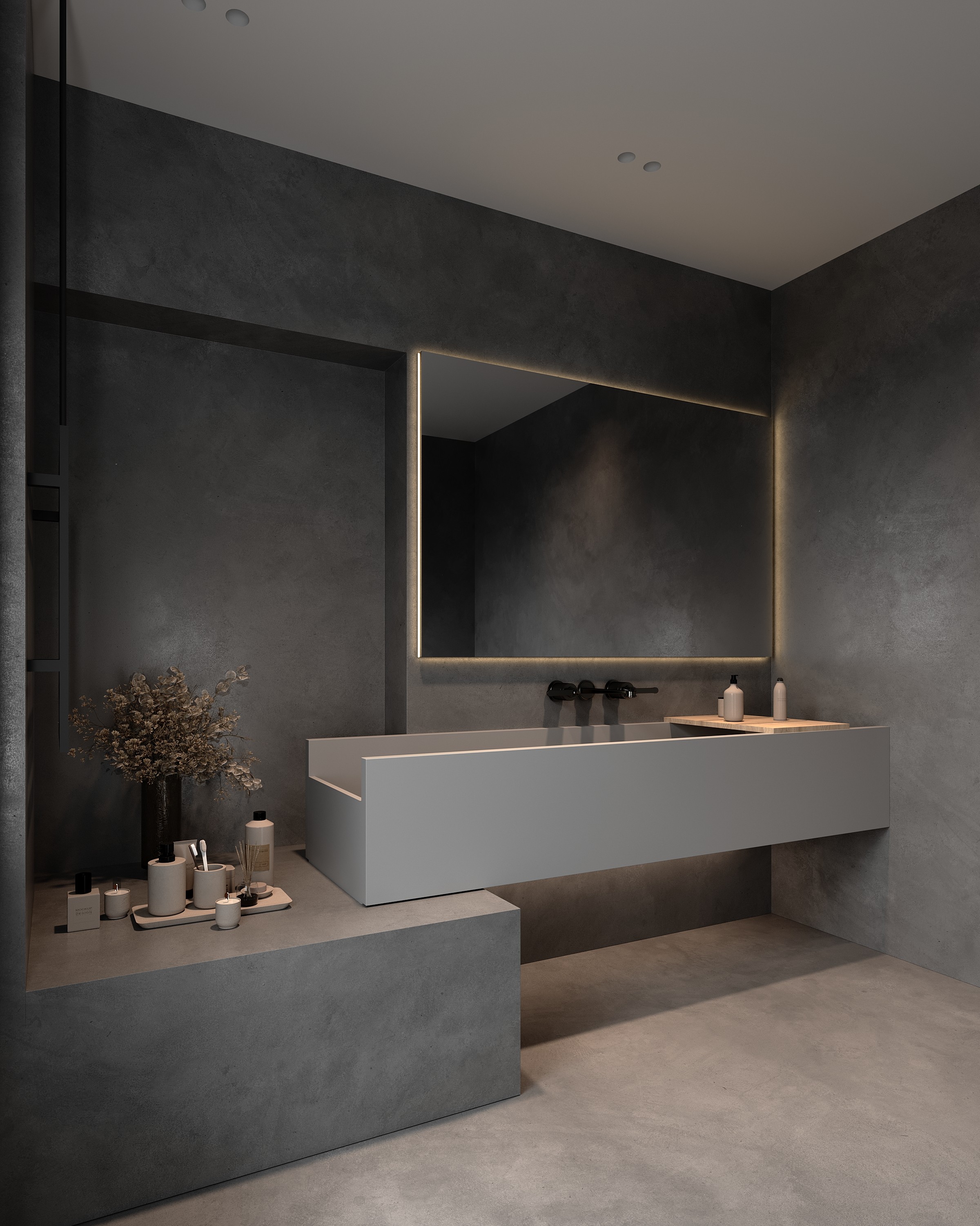Modern bathroom