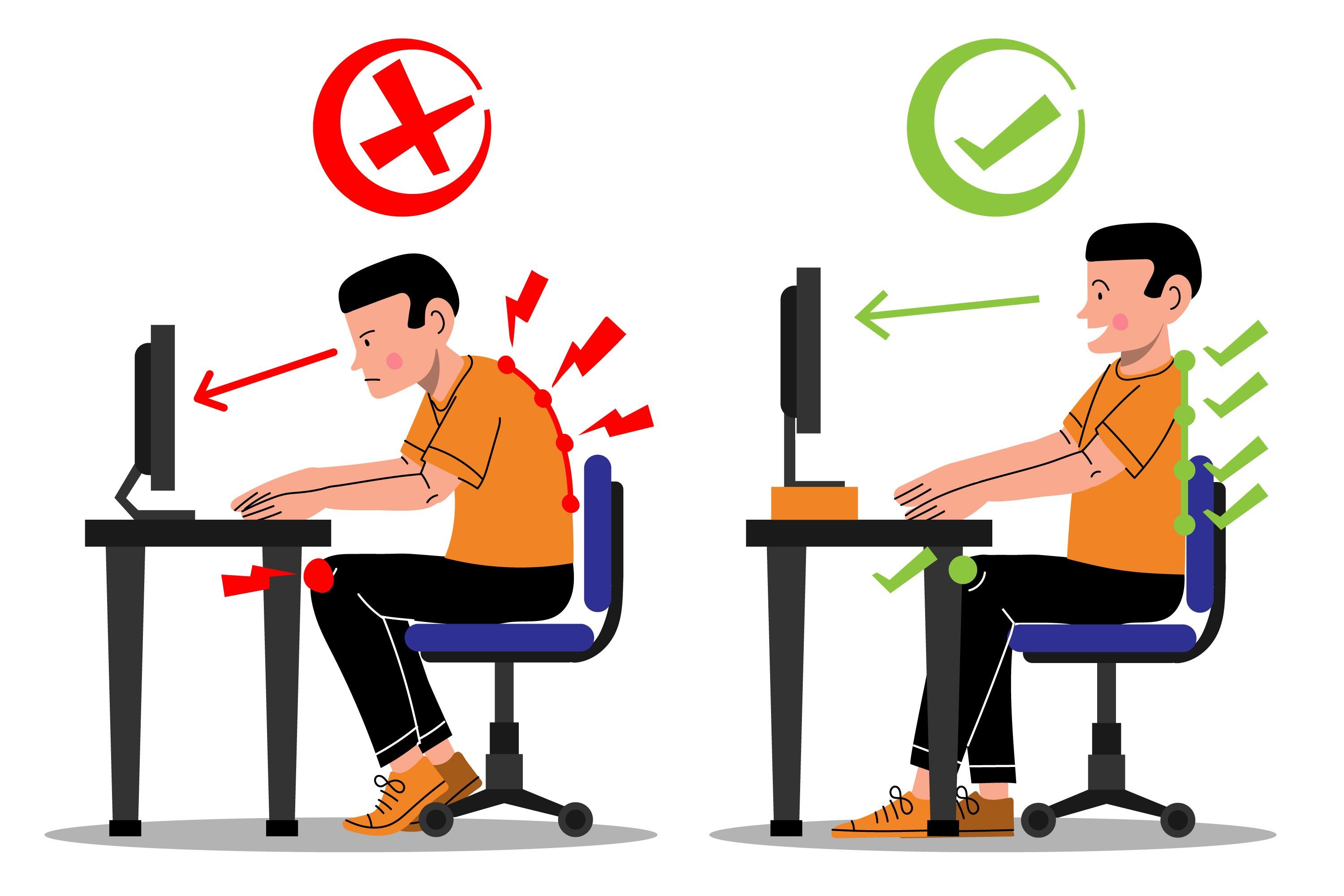 ergonomic 椅特徵:腰托可調高度健康支撐Ergonomic chair features Hong Kong: lumbar support and adjustable height for health