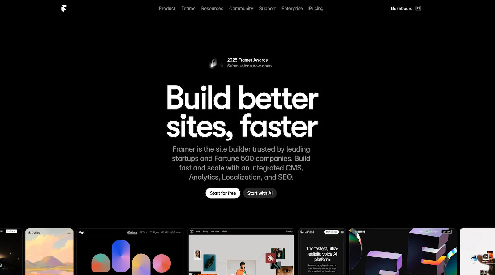 Top 8 Developer Portfolio Websites to Inspire You in 2026 - Framer