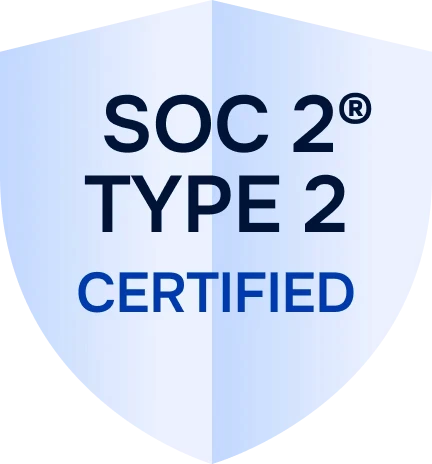 SOC 2 Type 2 Certification Badge