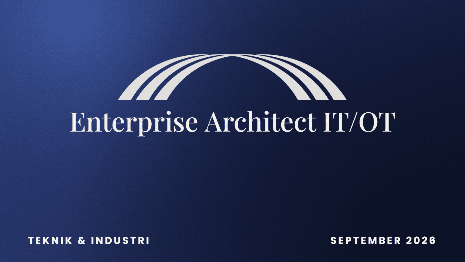Enterprise Architect IT/OT till företagetbolag i Lund