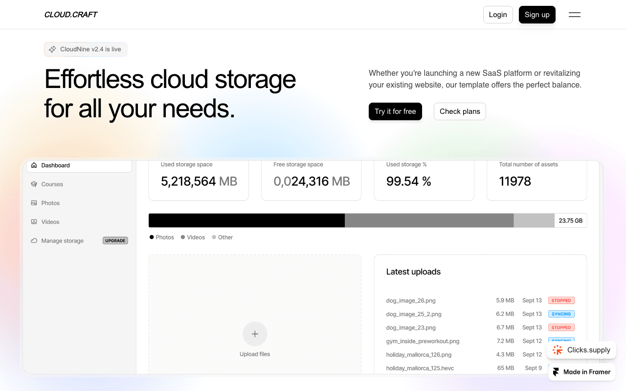 CloudCraft екранна снимка