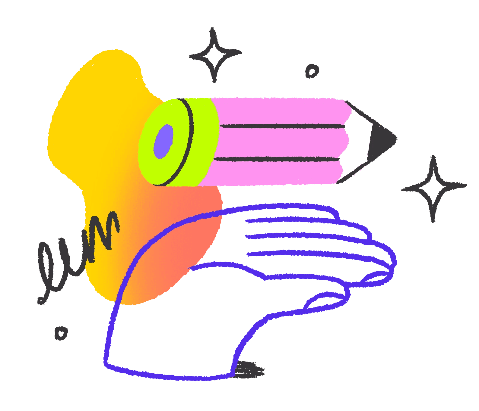 Abstract geometric icon