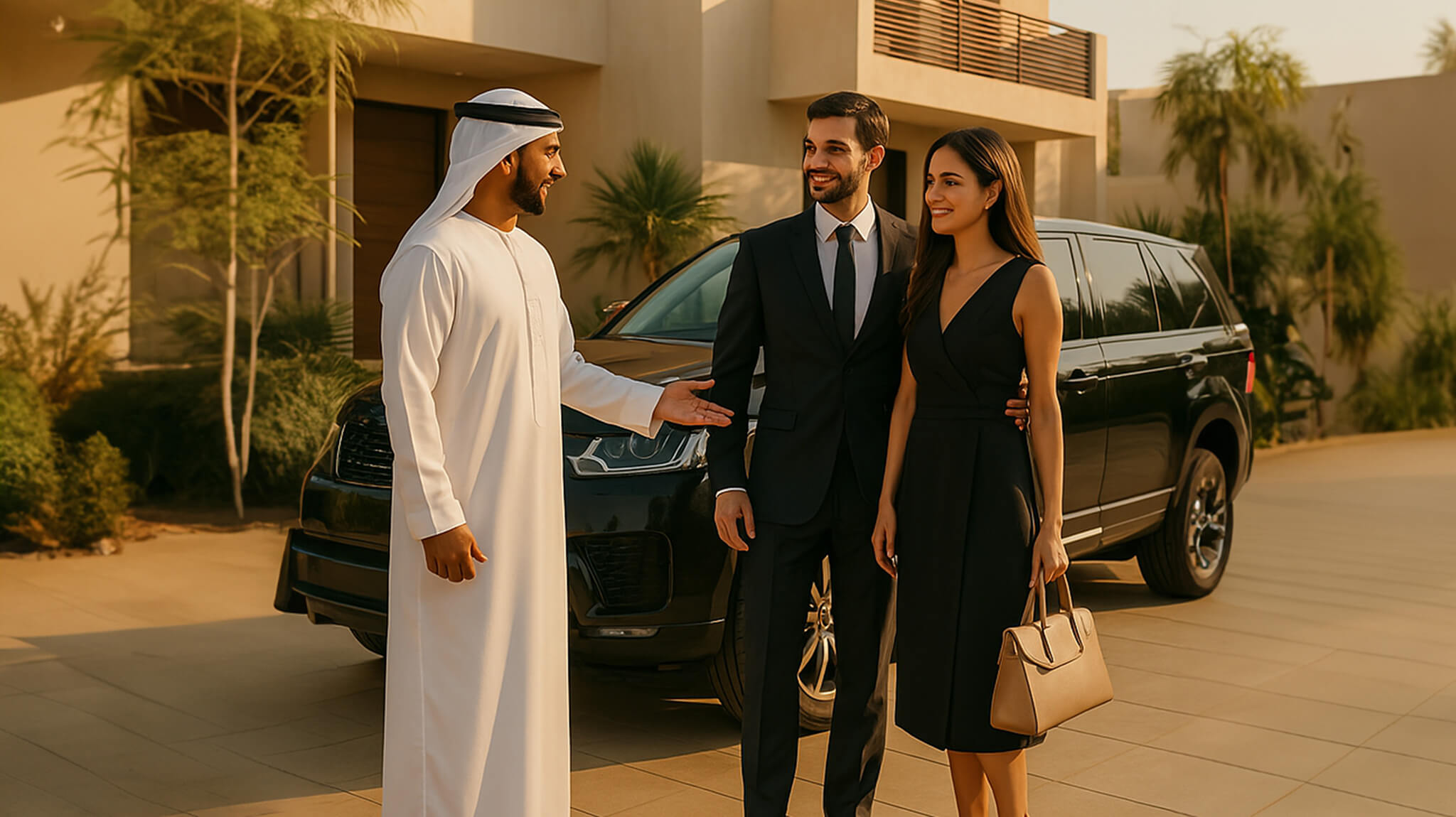 Driver and passengers