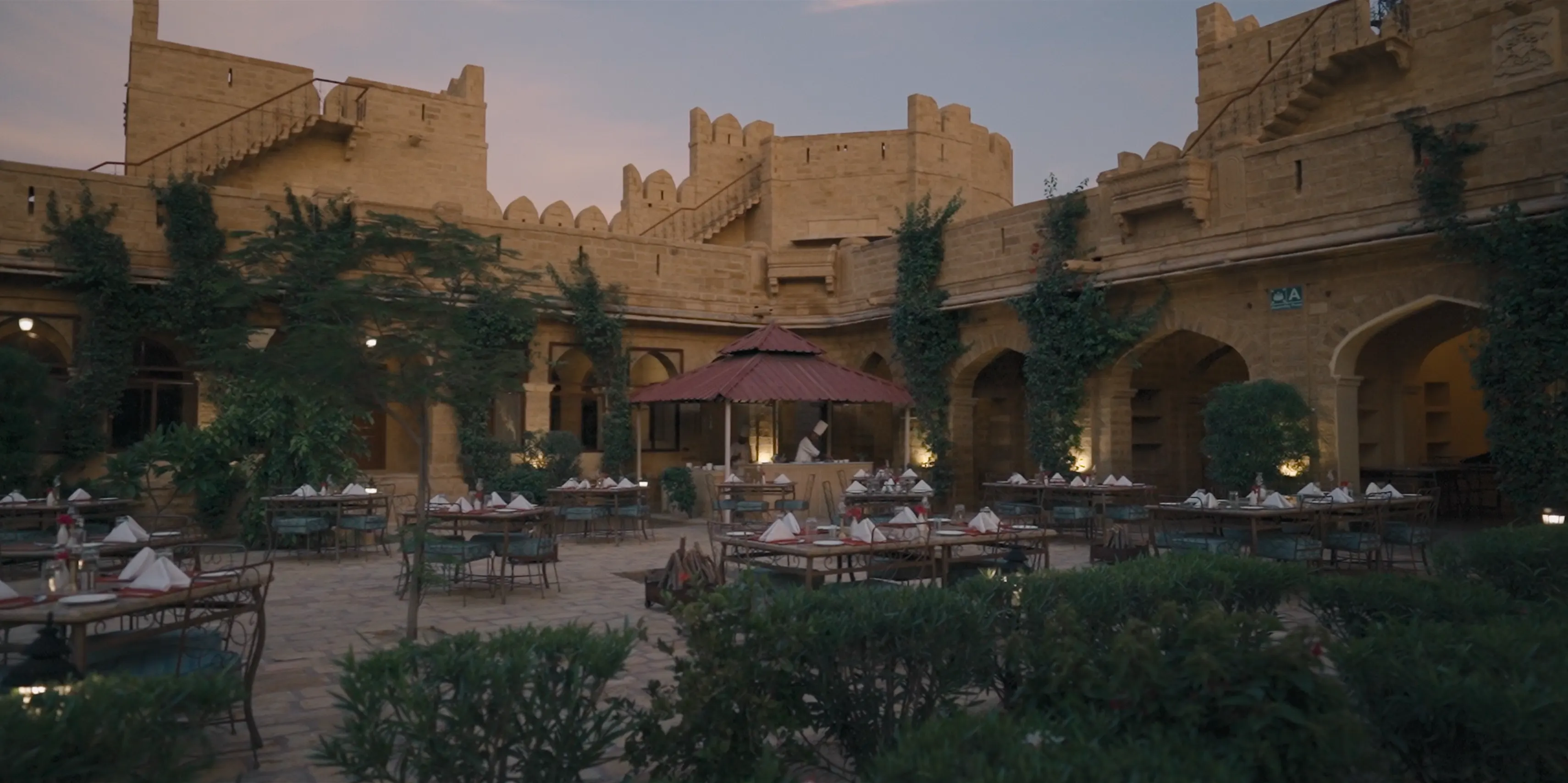 Film still from Mohangarh Fort, Jaisalmer — architecture film by Tushar Rajpurohit