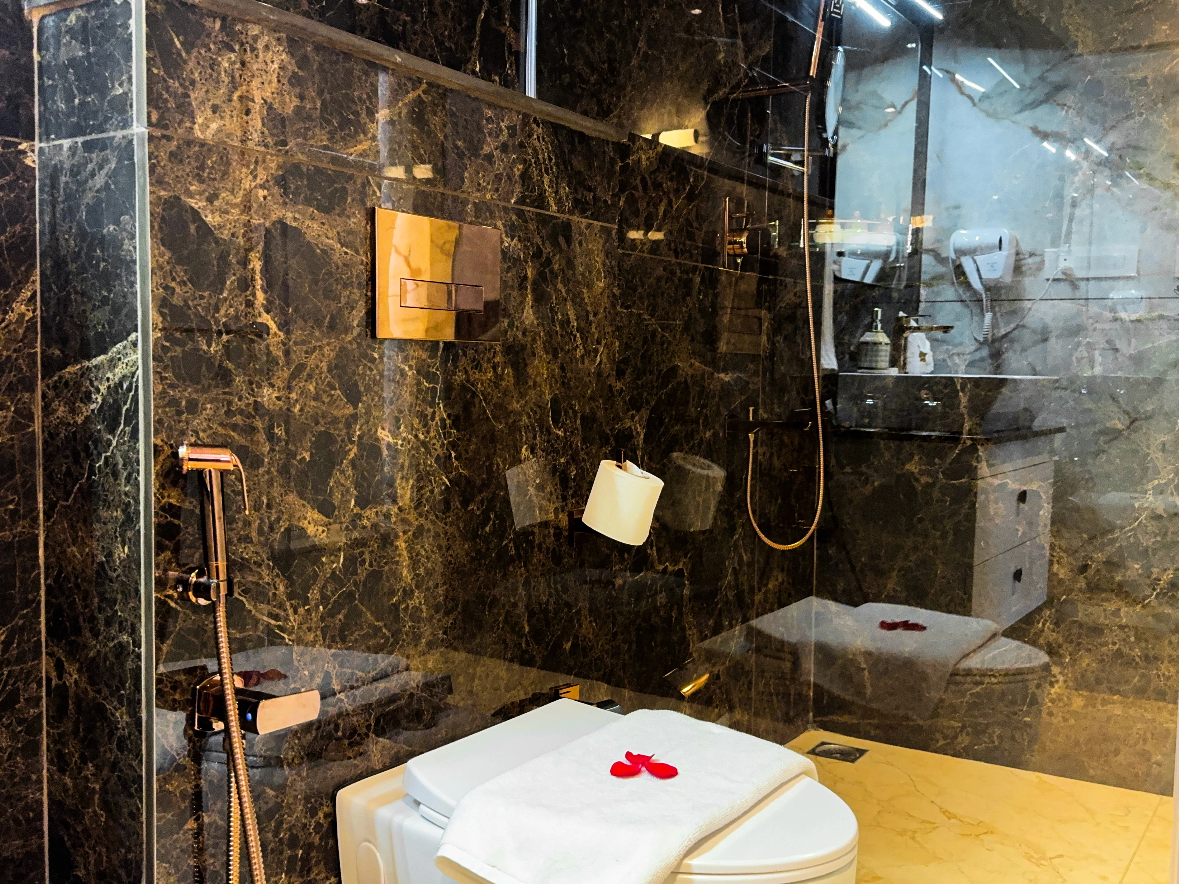 "Unwind in the exclusive indoor pool of our Premium Pool Villa at Au Revoir Wellness Resort – A perfect blend of luxury and serenity.