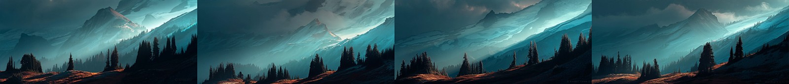 Grid of Midjourney variaitons