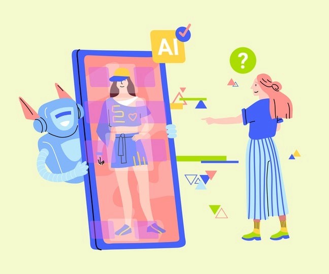 A visual representation of AI girlfriend apps showcasing various features.