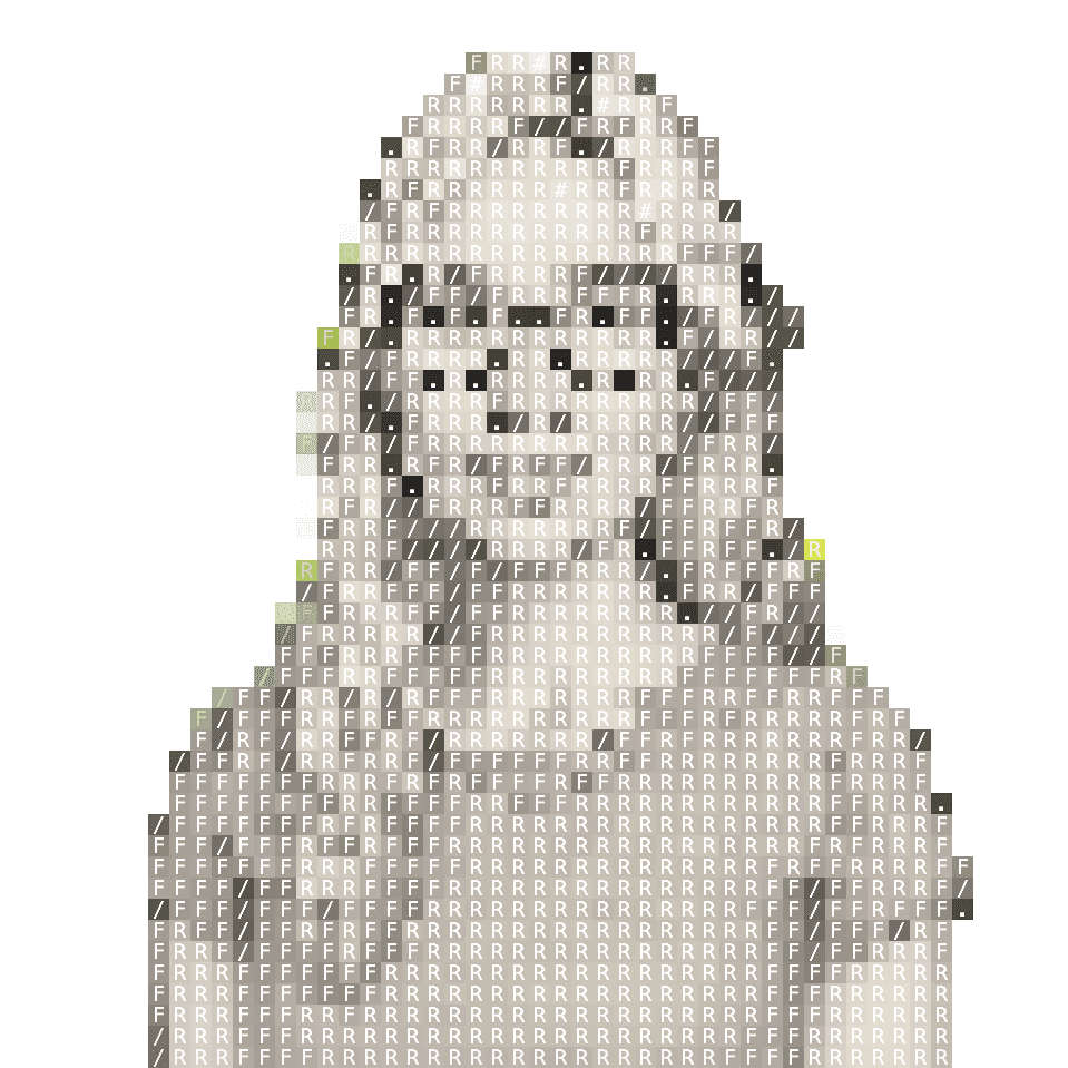 decorative image of user in ASCII art