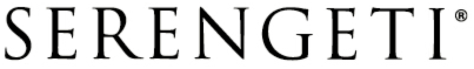 Logo ufficiale Serengeti Eyewear in nero con lettering serif elegante, distanziato e autorevole, accompagnato dal simbolo di marchio registrato. Serengeti è un brand premium specializzato nello sviluppo di occhiali da sole ad alte prestazioni e affonda le proprie radici nella ricerca ottica iniziata da Corning nel 1877. Questa esperienza ha portato allo sviluppo del vetro borosilicato, delle prime tecnologie fotocromatiche e, nel 1982, alla nascita di Serengeti con la combinazione tra tecnologia fotocromatica e Spectral Control. Le lenti Serengeti integrano tre funzioni distintive: adattamento progressivo alle condizioni luminose, gestione selettiva delle lunghezze d’onda per migliorare contrasto e colori e polarizzazione per ridurre il riverbero. Il risultato è pensato per offrire una visione nitida e confortevole durante guida, viaggio, attività outdoor e utilizzo quotidiano, reagendo ai cambiamenti della luce. Brand eyewear tecnologico selezionato da Ottica Dentella per chi ricerca qualità ottica, protezione, comfort visivo e prestazioni elevate.