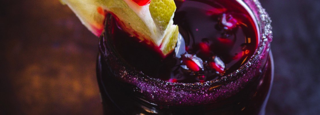 purple smoothie drink