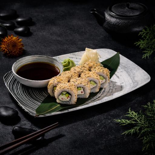 orange flower with black background