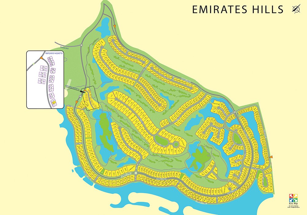 Emirates Hills Master Plan