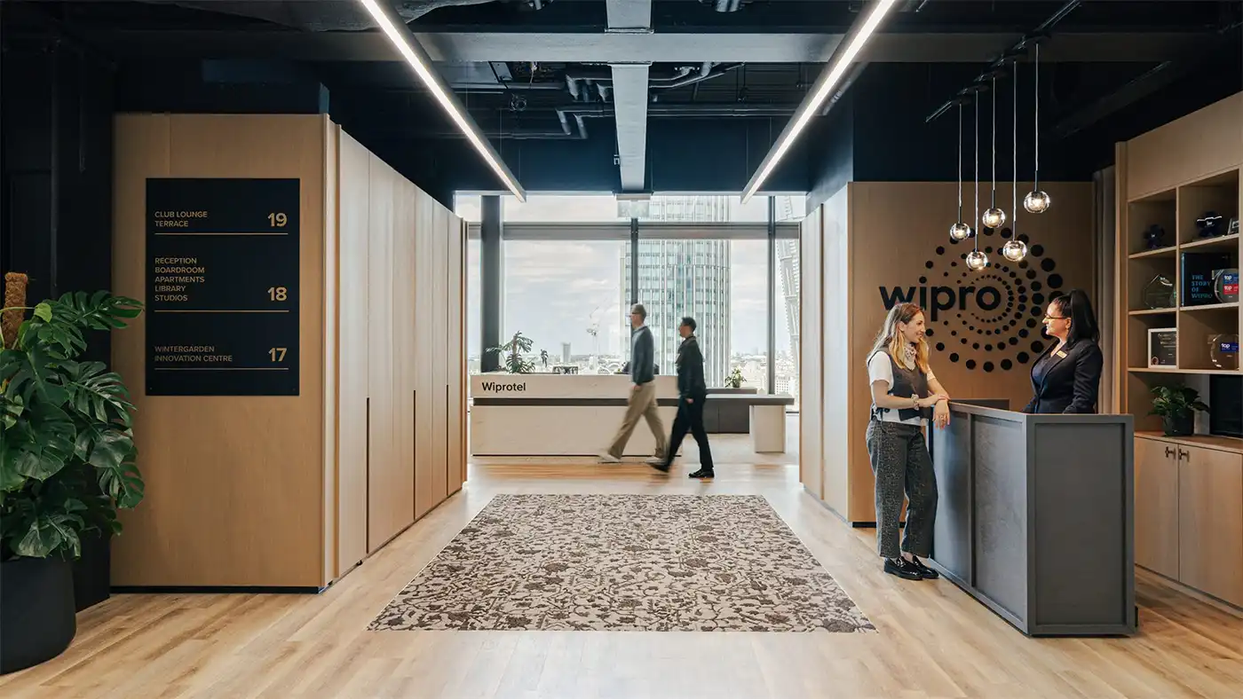 Wipro office reception