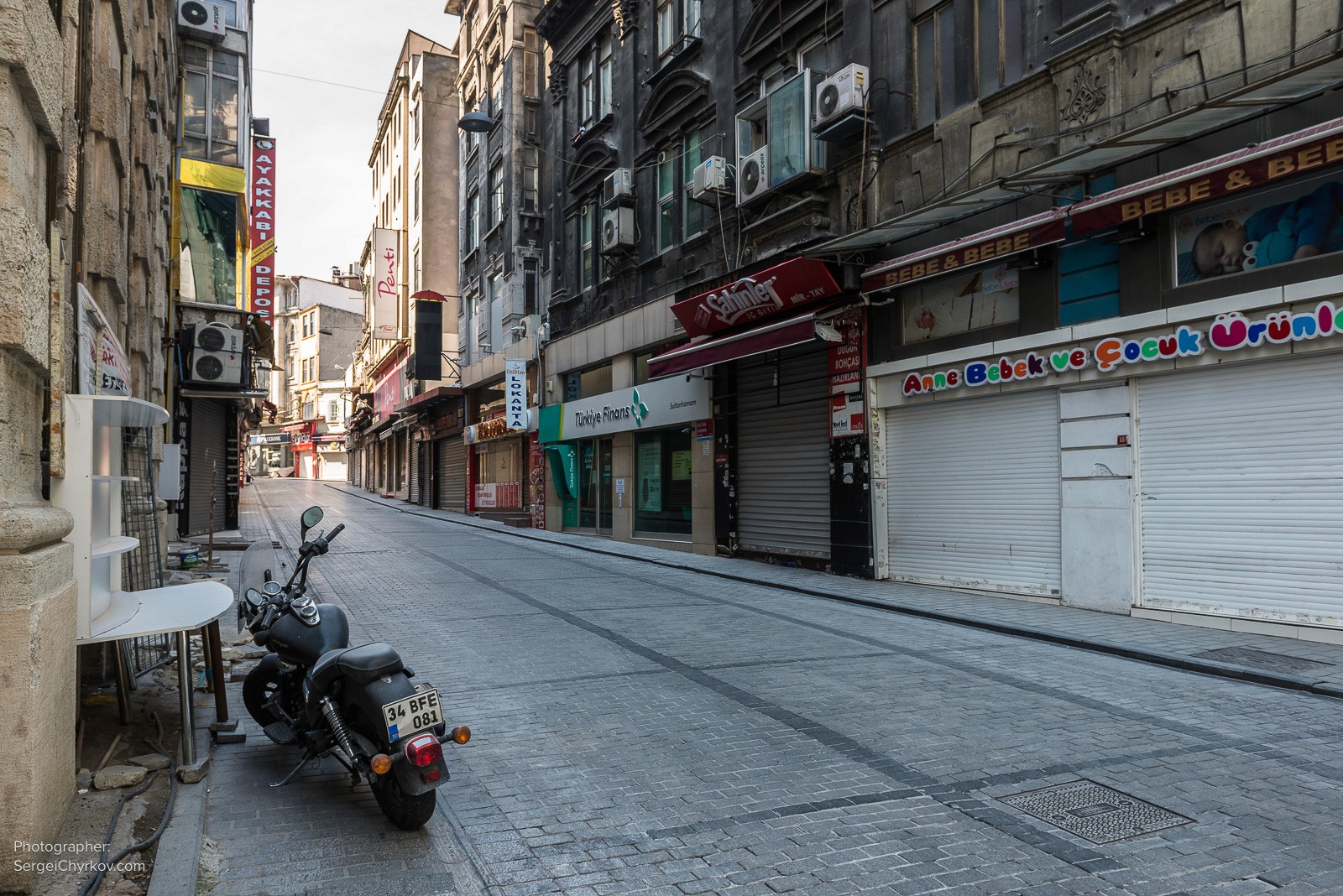 Istanbul March 2020. COVID-19. Photographer: Sergei Chyrkov
