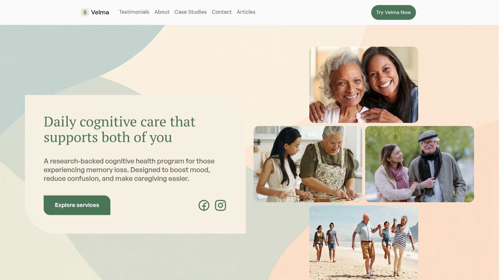 Screenshot from https://heyvelma.com