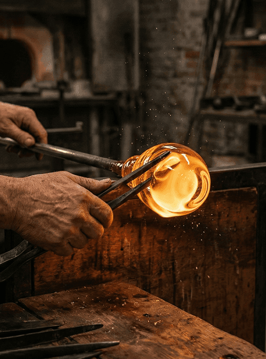 ремесленная мастерская в Венеции, работа руками