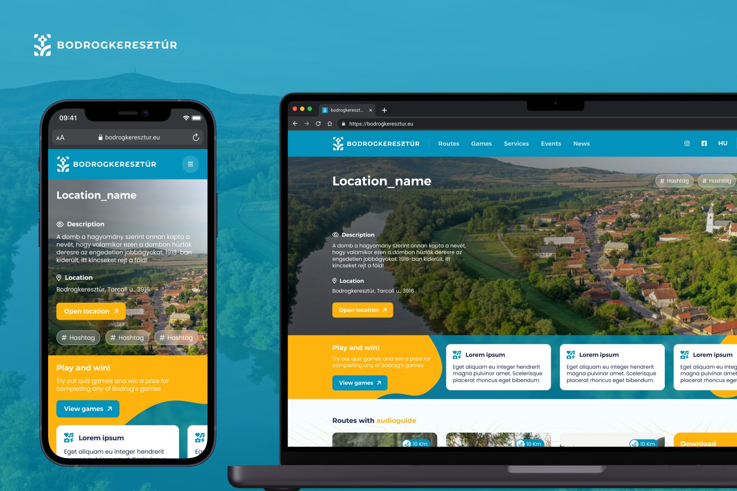 Bodrogkeresztúr landing