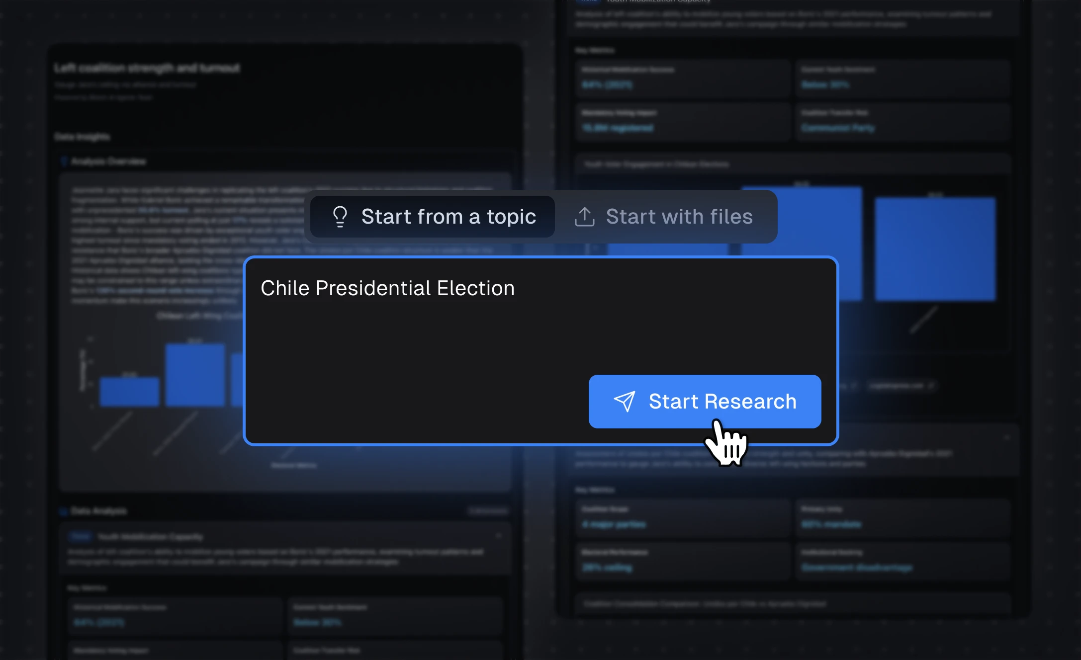 From Topic to Structured Storyline