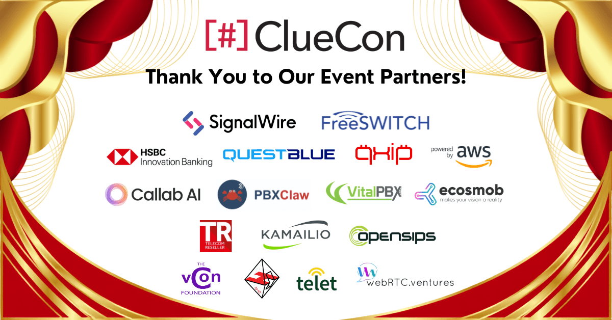 cluecon 2026 event partners