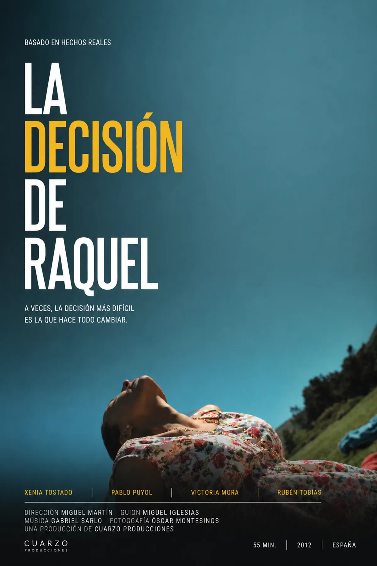 La Decisión de Raquel — TV film key art | Mediaset España
