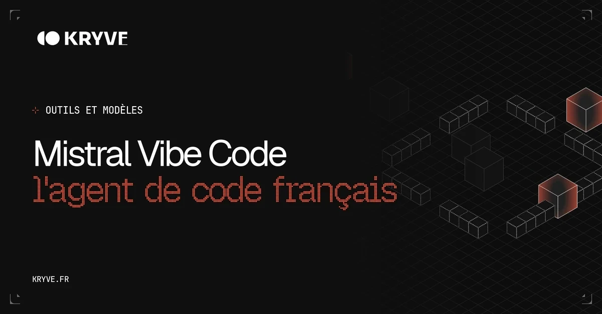 Mistral Vibe Code : couverture Kryve, catégorie Outils et modèles