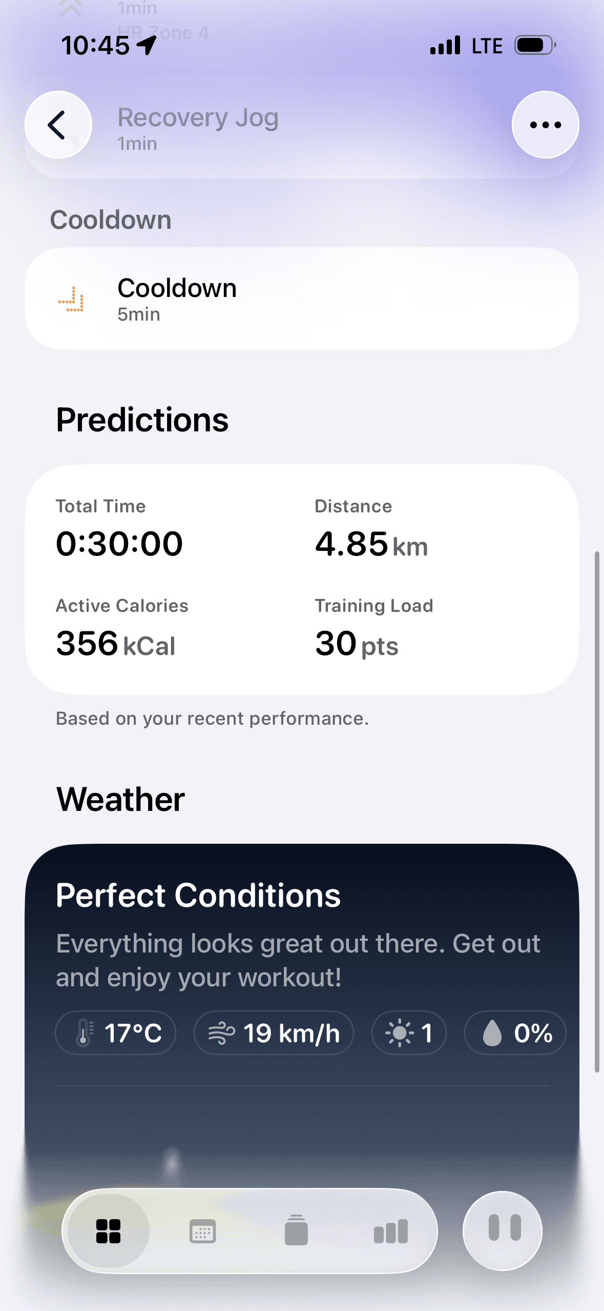 Screenshot showing the best bedtime routine