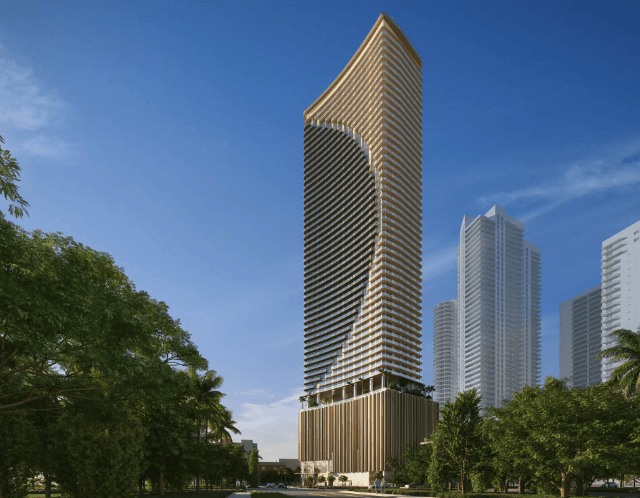 Rainbow gradient 3D arrow