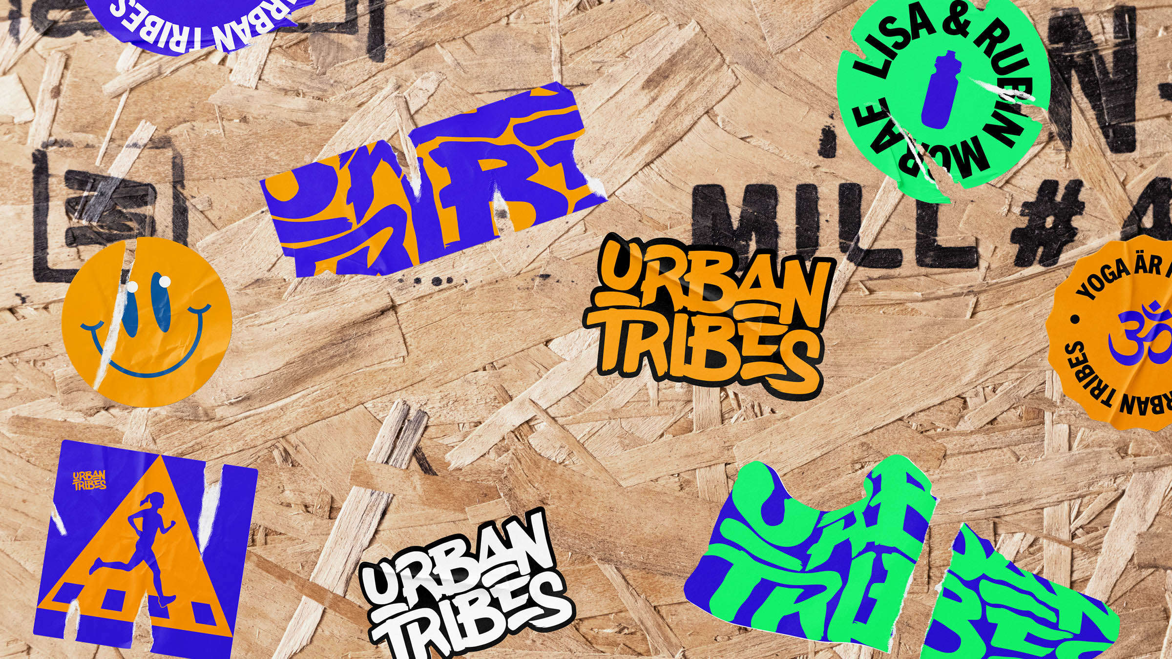 Urban Tribes Stickers