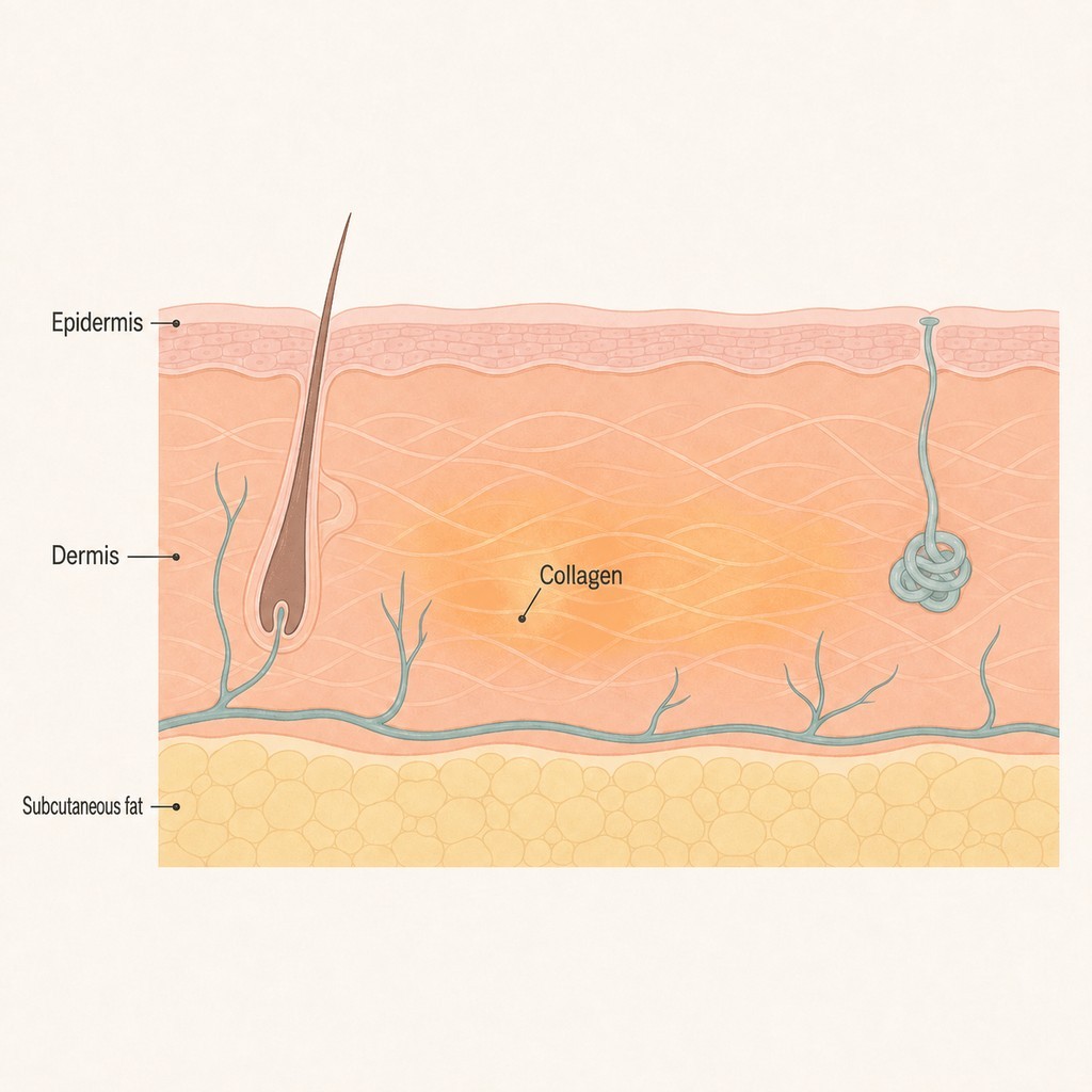 This is why Thermage results are not fully visible right after the treatment