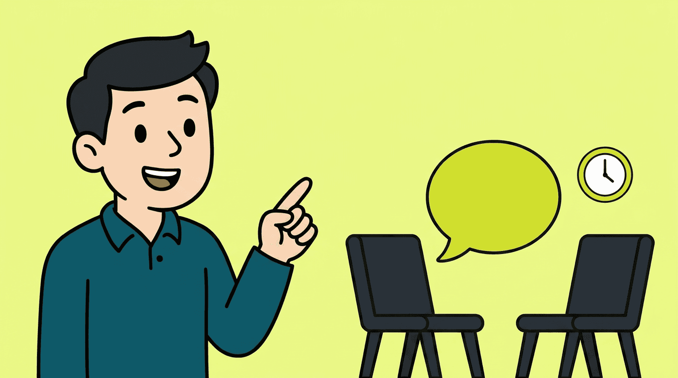 Illustration zum Beitrag: Was im Erstgespräch passiert, und was nicht
