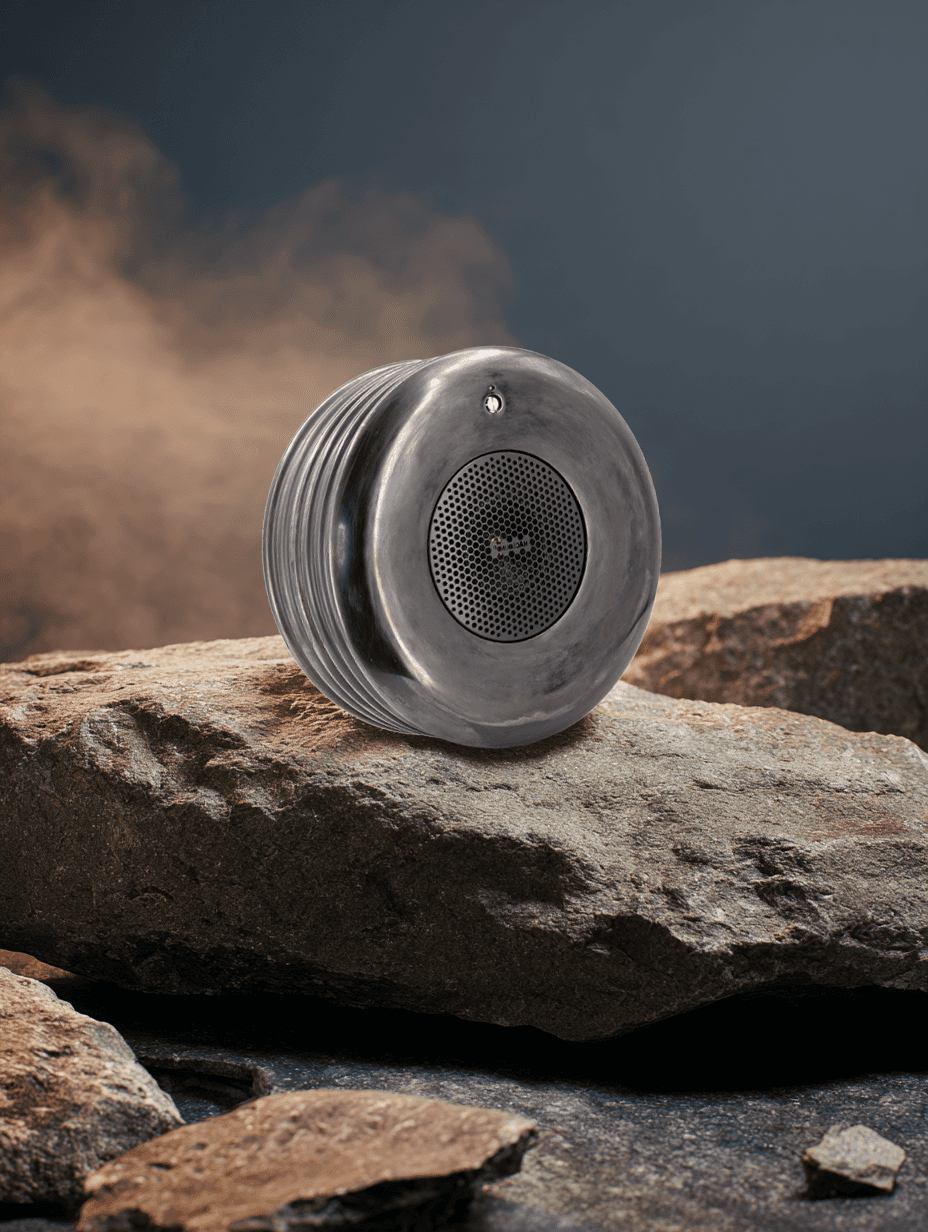 Batch.Works product catalogue book on a work top with a graphic printed image on the front