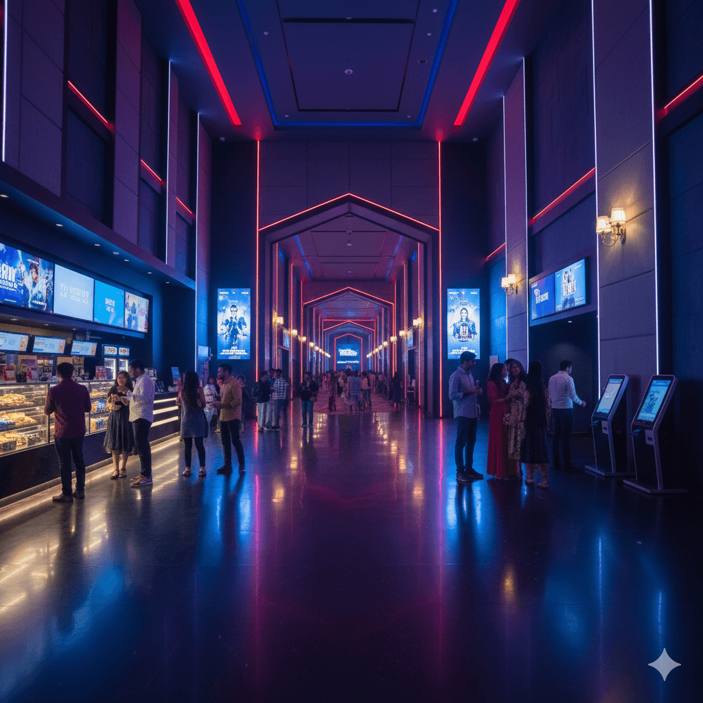 Entertainment zone cinema multiplex retail destination Gurugram