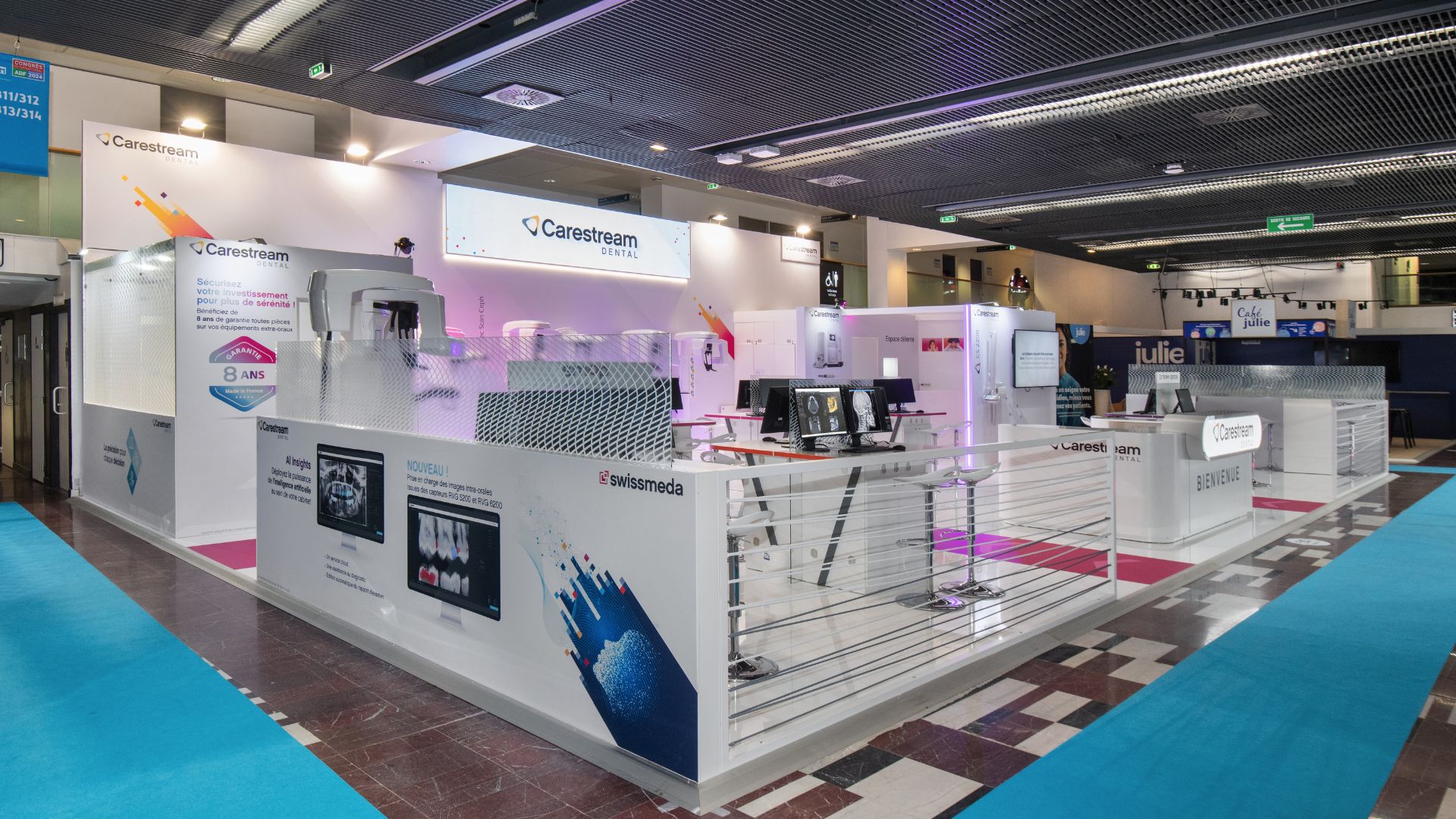 Stand Carestream ADF par Expace