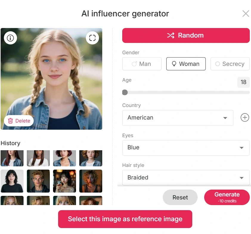 Luma Dream Machine AI Video Generator, create ai influencer