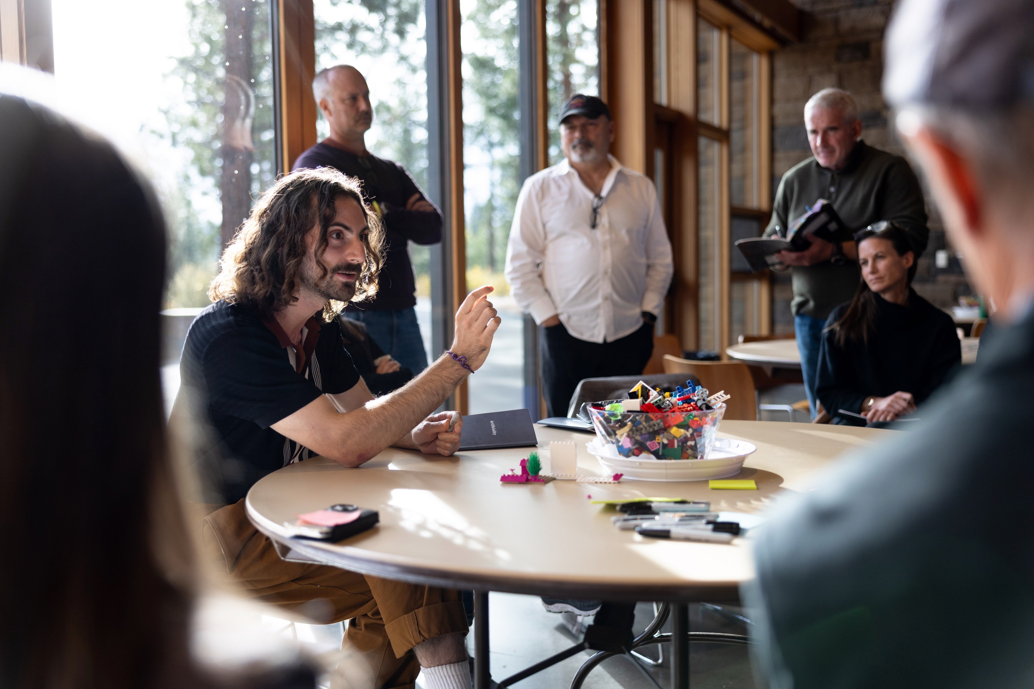 A discussion session at the Artificiality Summit