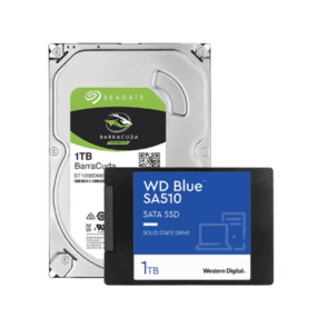 Discos duros SSD y mecánicos Western Digital y Seagate para empresas