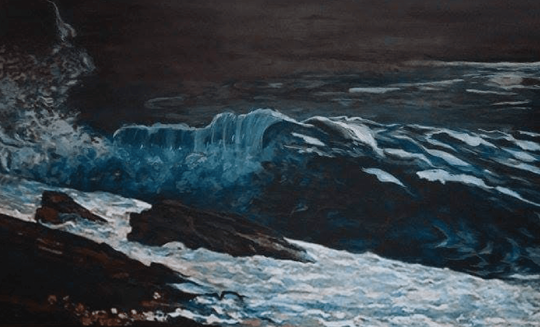 For Background on Movie Set - Recreation Painting of Artist Winslow