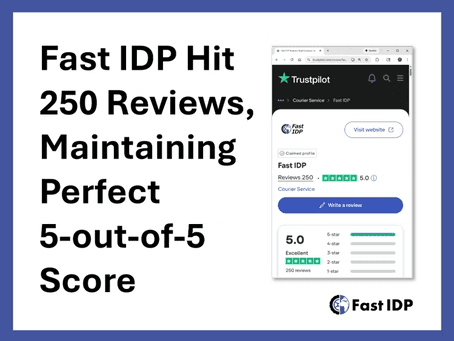 Fast IDP Hit 250 Reviews, Maintaining Perfect 5-out-of-5 Score