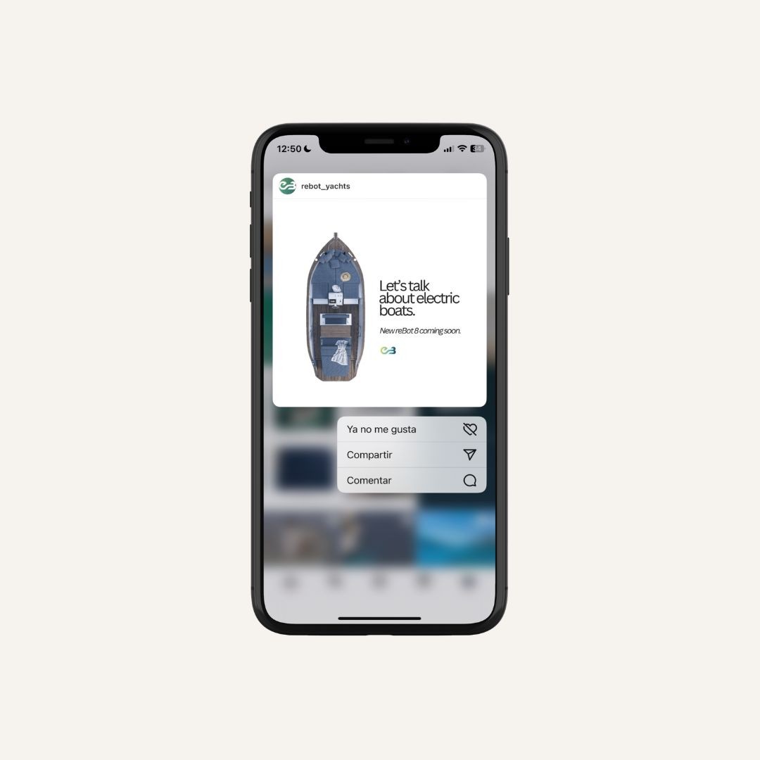 Billber reBot Yachts Advertising