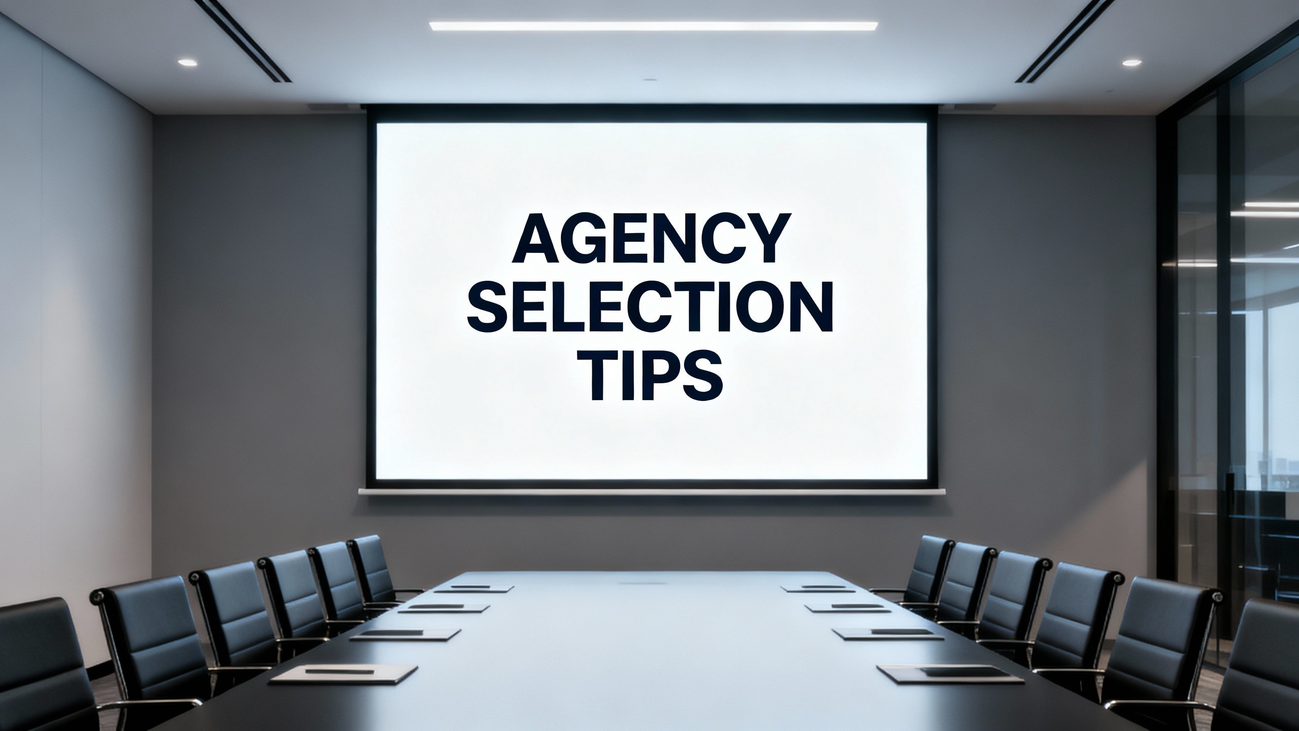 Choosing Agency Guide