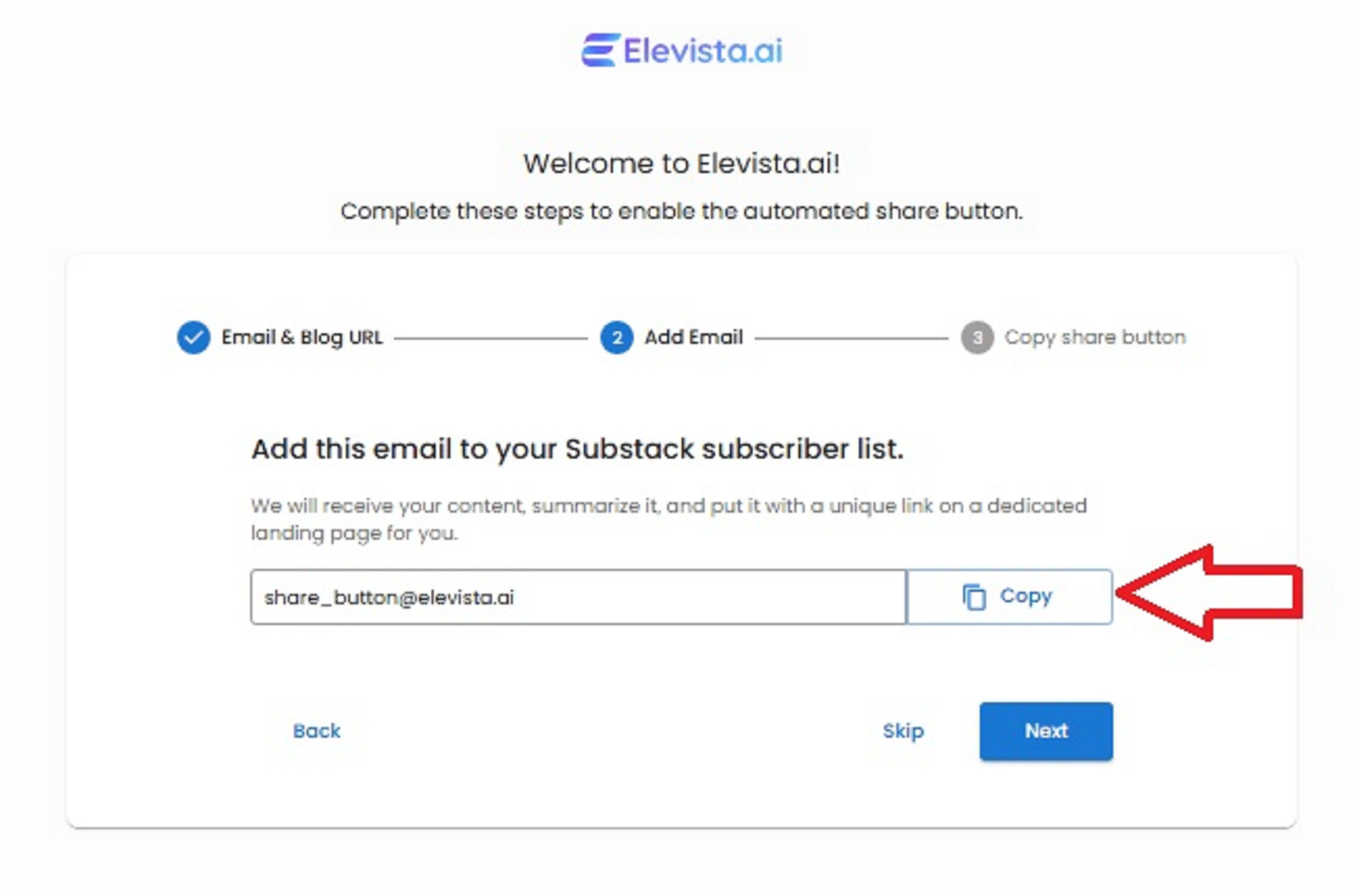 adding the email address as a subscriber