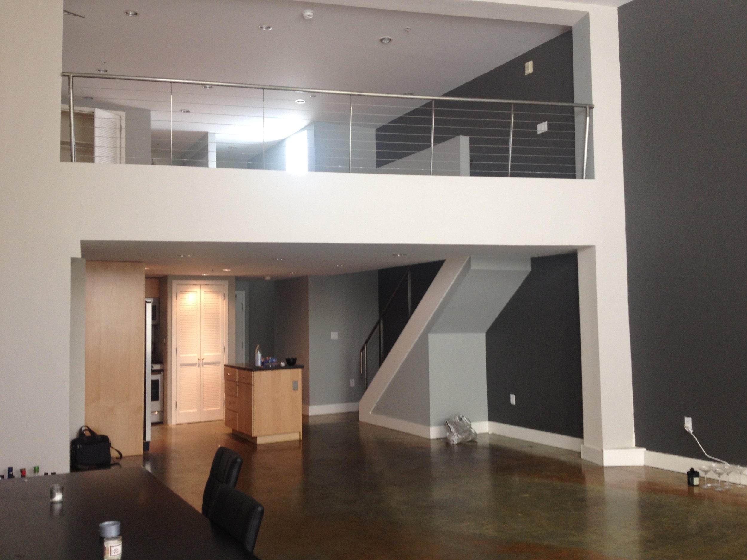 Our empty house in San Francisco