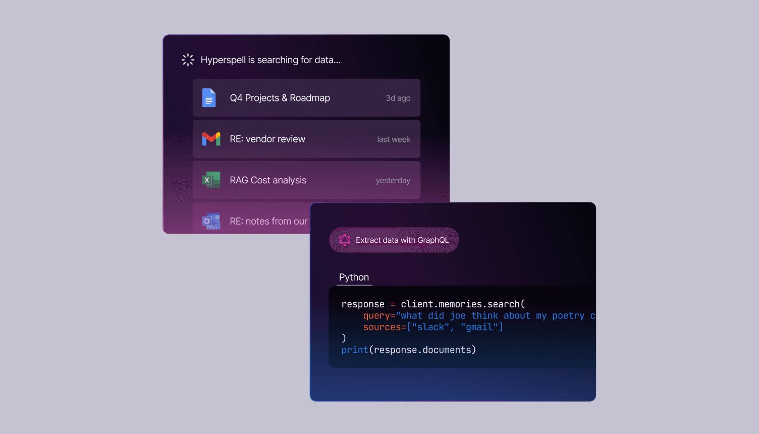Hyperspell / YC25 new star