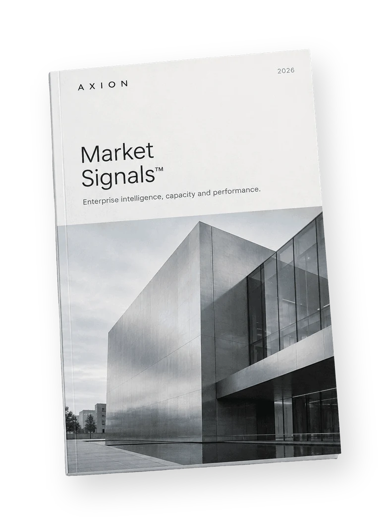 AXION Market Signals report cover